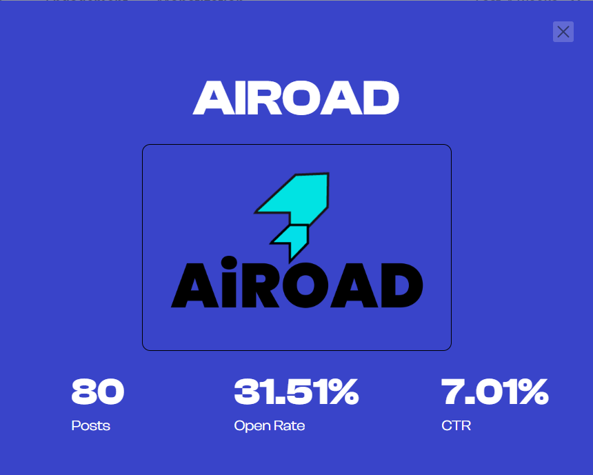 Ai Road newsletter growth